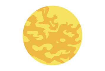 月　満月　月光　金色