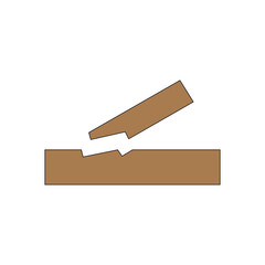 wood connection joints icon