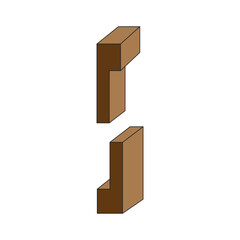 wood connection joints icon