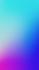 Blue purple grainy gradient vertical background retro noise texture mobile wallpaper abstract design copy space