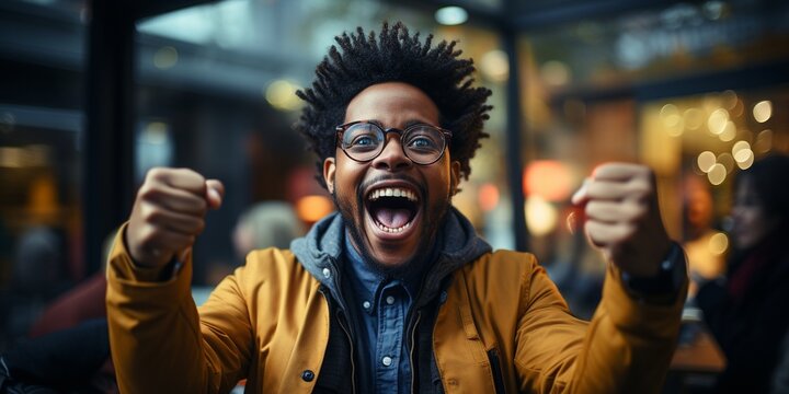 Passionate Black IT Programmer Starts Working on Desktop,.