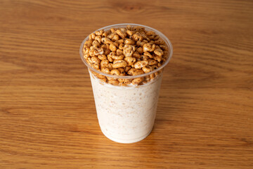 Strawberry latte, Jolly Pong shake, scones, cookies, coffee