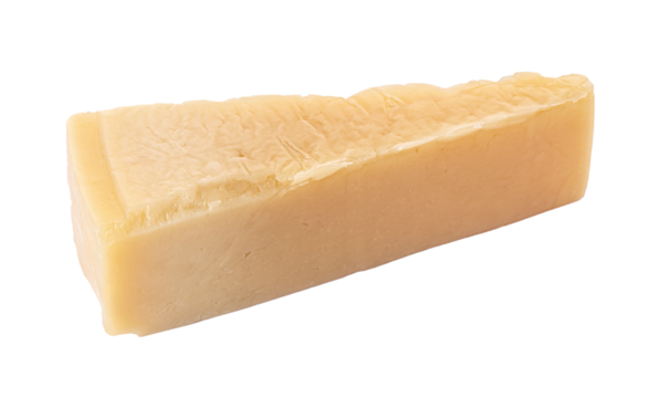Piece of parmesan cheese