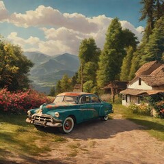 Vintage Theme Background Very Cool