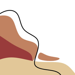 Abstract Boho Corner