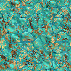 Turquoise Stone Digital Paper