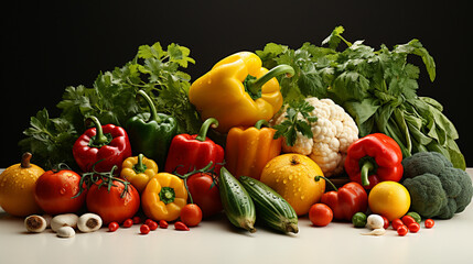 vegetables advertisement with