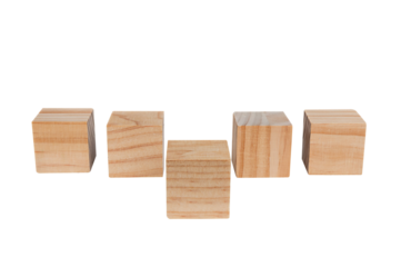 Wooden geometric shapes cube for conceptual design. Education game. isolated on a white background.PNG	