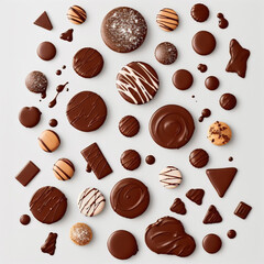 Fototapeta premium Chocolate Pattern