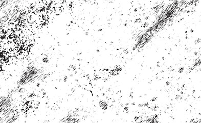 Distressed overlay texture of rusted peeled metal.Grunge Black And White Urban Texture. Dark Messy Dust Overlay Distress Background