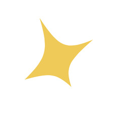 Abstract star doodle