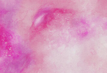 Fototapeta premium abstract pink watercolor painted background