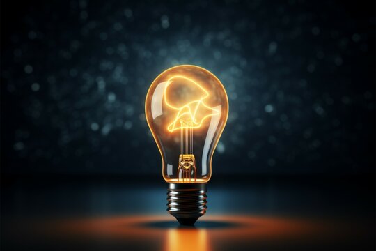 Glowing Light Bulb" Images – Browse 273 Stock Photos, Vectors, and Video |  Adobe Stock