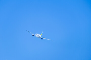離陸した飛行機