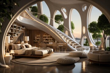 luxury mansion bedroom