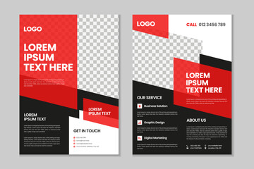 Corporate book cover design, flyer template design, business brochure, annual report, portfolio, magazine, poster, modern presentation, a4 size banner template design