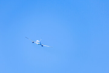 離陸した飛行機