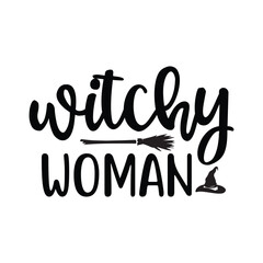 Witchy Woman Halloween Gifts Shirt svg