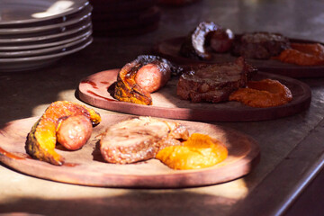 meat with vegetables