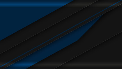 modern blue and black frame graphic,  futuristic background  template