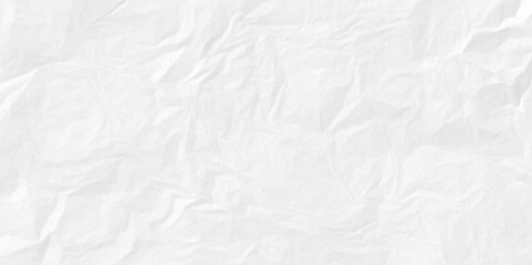 Crumpled paper texture and White crumpled paper texture crush paper so that it becomes creased and wrinkled. Old white crumpled paper sheet background texture.