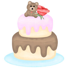 valentine cake