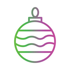 Ball Bangle Bauble Gradient Icon