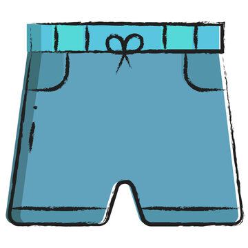 Hand drawn Pant Icon