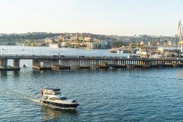 Fototapeta premium View of Istanbul from the Bosphorus- Türkiye