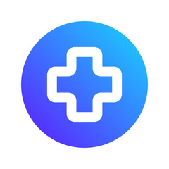 pharmacy gradient fill icon