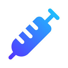 syringe gradient fill icon