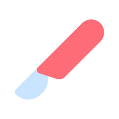 scalpel flat icon