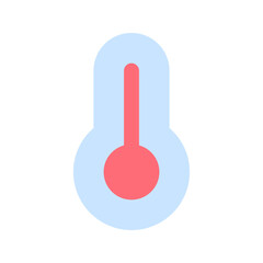 thermometer flat icon