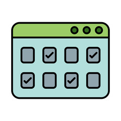 Multiple Choice Icon Design