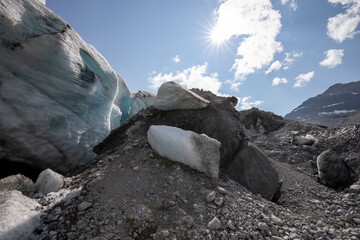 Saskatchewan Glacier in Canada