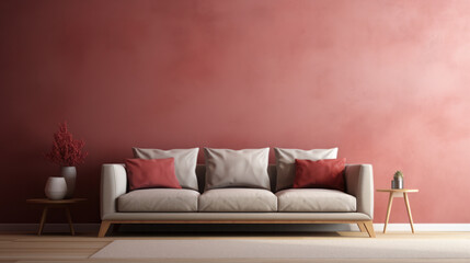The living room brown pastel toner