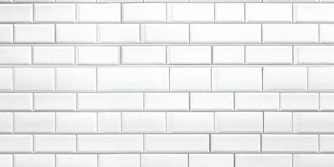 Seamless white wall tiles. Pattern, brick texture for background