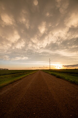 Orange Cloud Sunset