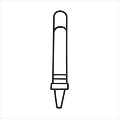 Pencil doodle vector illustration isolated on white
