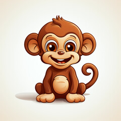 Fototapeta premium Monkey Logo