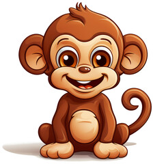 Fototapeta premium Monkey Logo