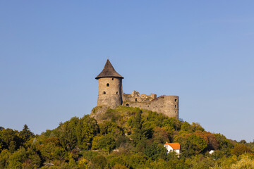 Fototapeta premium Somoska castle on Slovakia Hungarian border