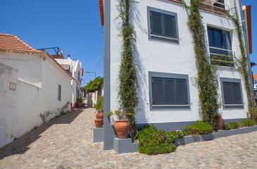 Vila Nova de Milfontes street, Portugal