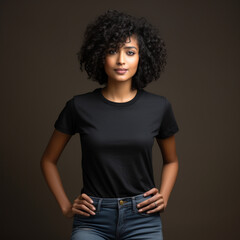 People of the world wearing t shirts