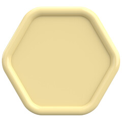 Price tag. Text box. 3D illustration.