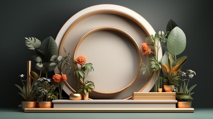 Background Product Holder 3D Generate AI