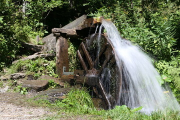 Wasserrad am Wildbach