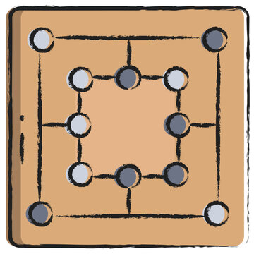 Hand drawn Mill icon