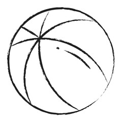 Hand drawn Ball icon