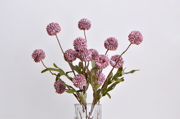 flores desabrochado purpura com espaço para texto anúncio ou promoção 